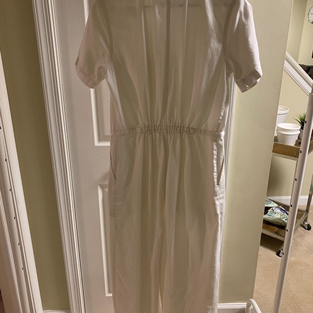 Cream jumpsuit